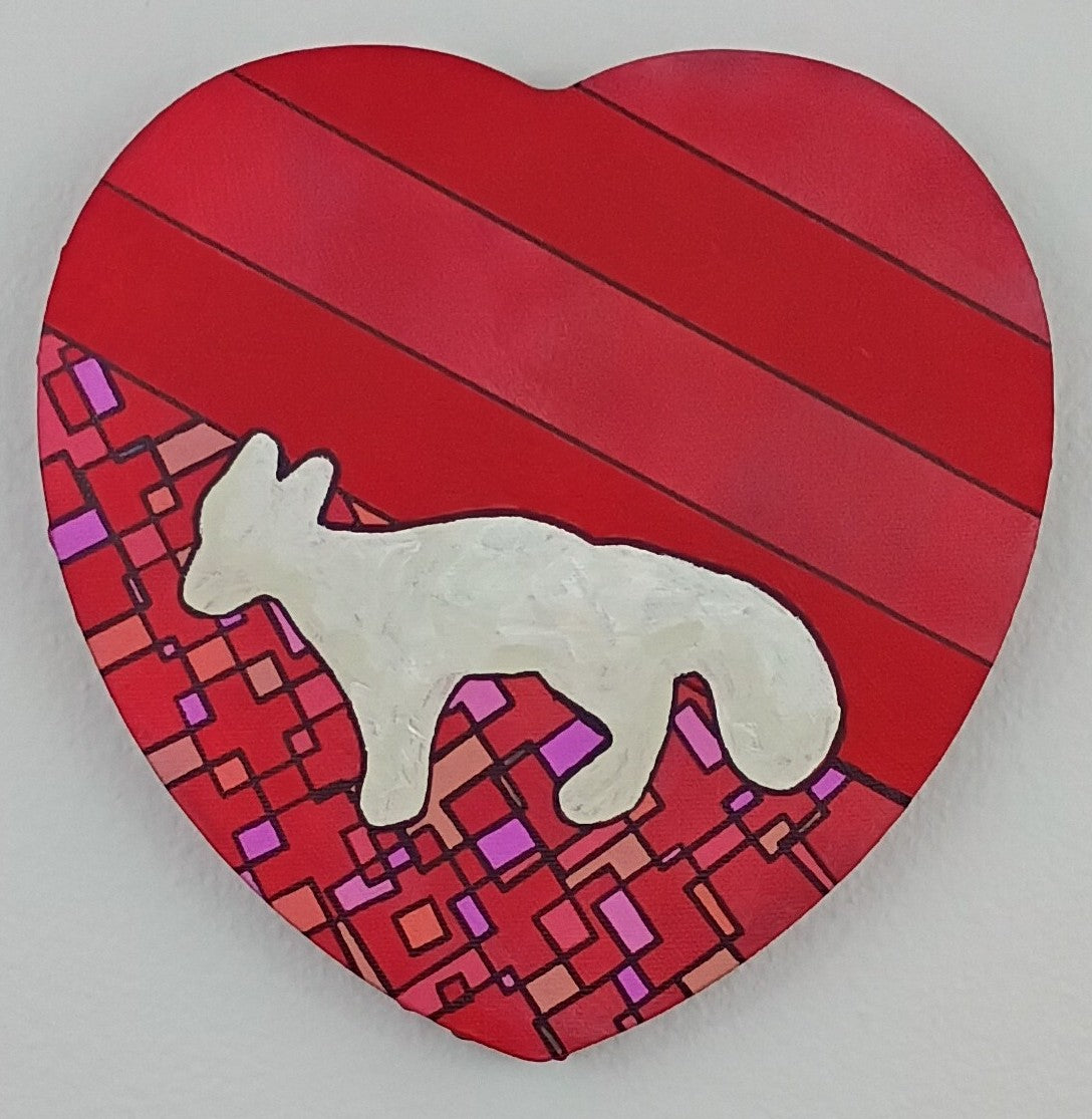 Candy Heart Fox