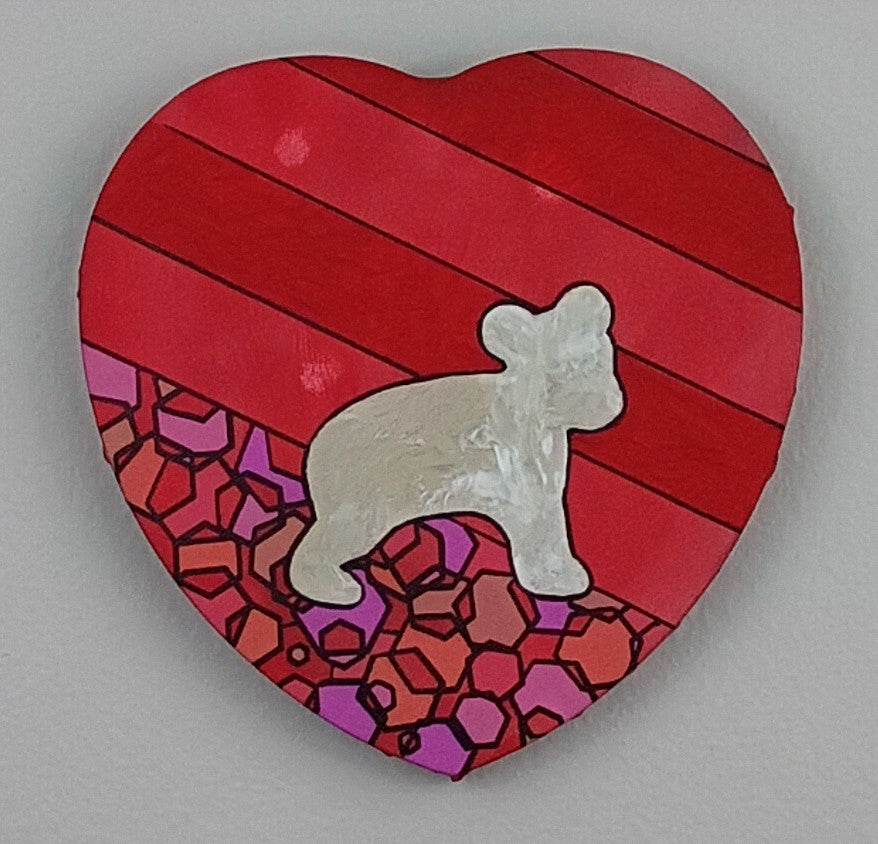 Candy Heart Bear Cub