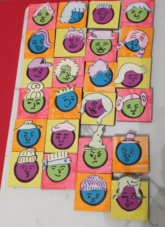 "STUTZ Moji Mini Art Magnets"